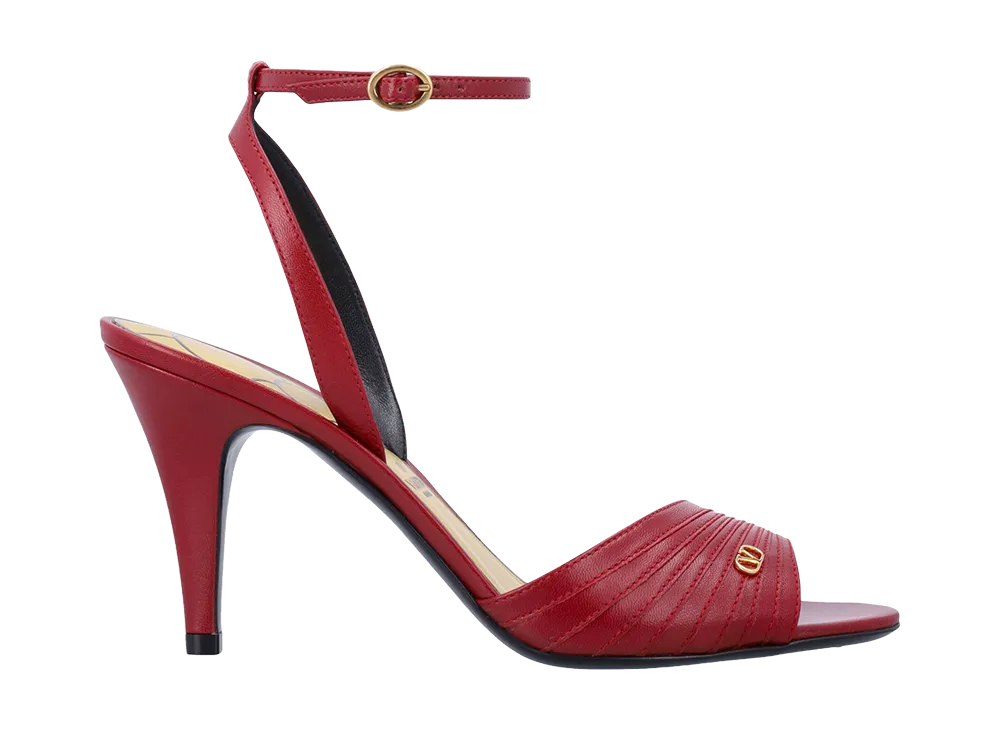 Valentino Garavani Women's Lady Crush Sandals "Red"