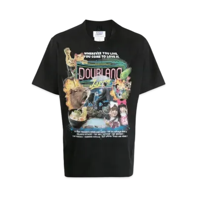 doublet Graphic T-shirt "Black"
