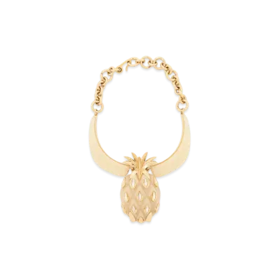 Chloe The Chloe Pineapple Necklace "Vintage Gold"