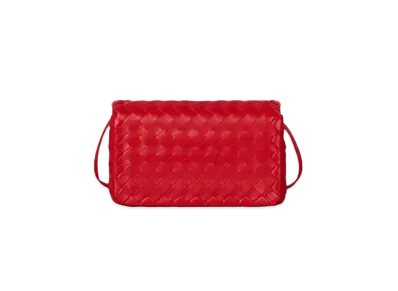 Bottega Veneta Shoulder Bag "Bright Red"