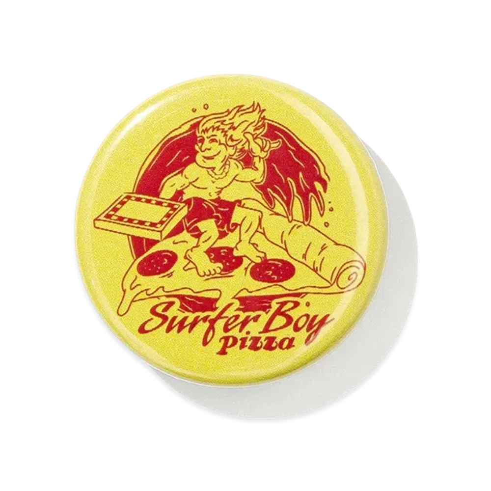 Netflix Stranger Things x V.A. Can Badge 32mm "Yellow"