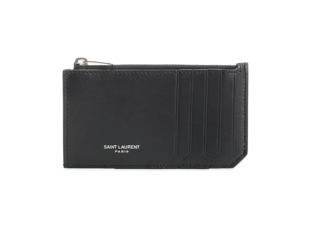 Saint Laurent Paris Card Holder "Black"