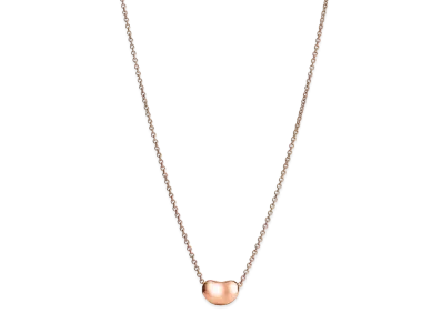 Tiffany & Co. Elsa Peretti Bean Design Pendant 18K "Rose Gold"