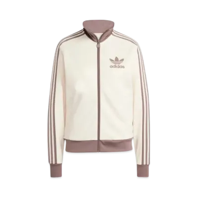 adidas Beckenbauer Track Top "Wonder White/Trace Brown"
