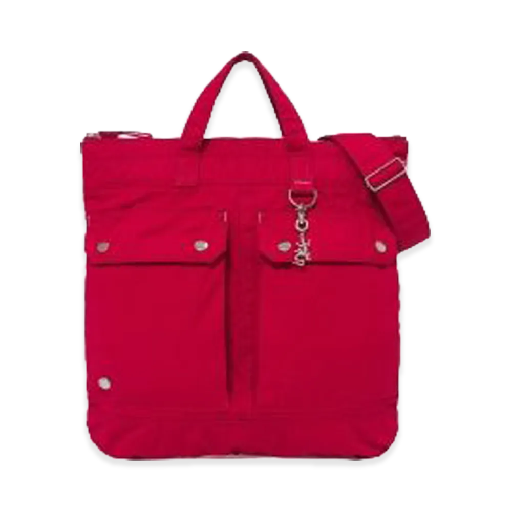 POTR x agnes b. 2Way Helmet Bag "Red"