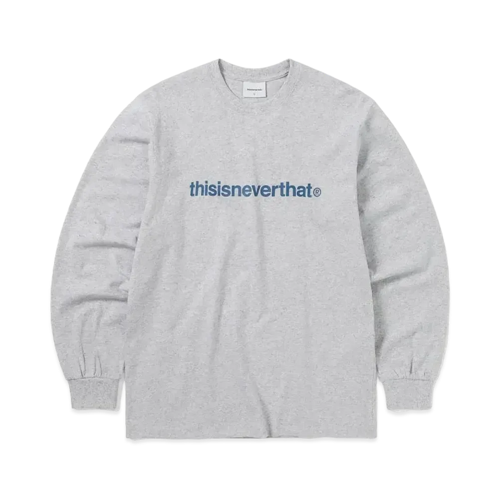 thisisneverthat T-Logo L/S Tee "Heather Grey"