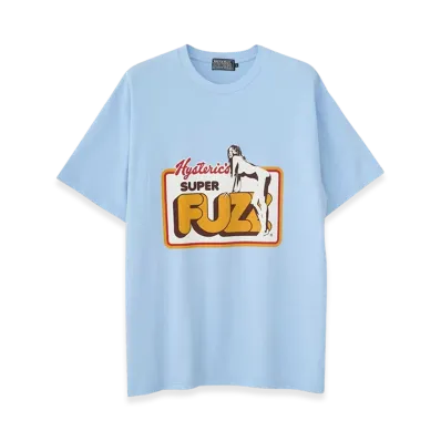 HYSTERIC GLAMOUR Morning Beat T-Shirt "Blue"