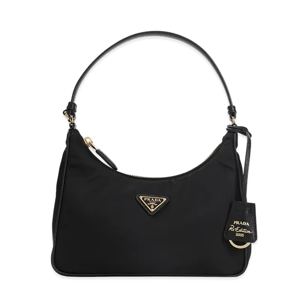 PRADA Women's 'Re-Edition 2005' Shoulder Bag "Black"