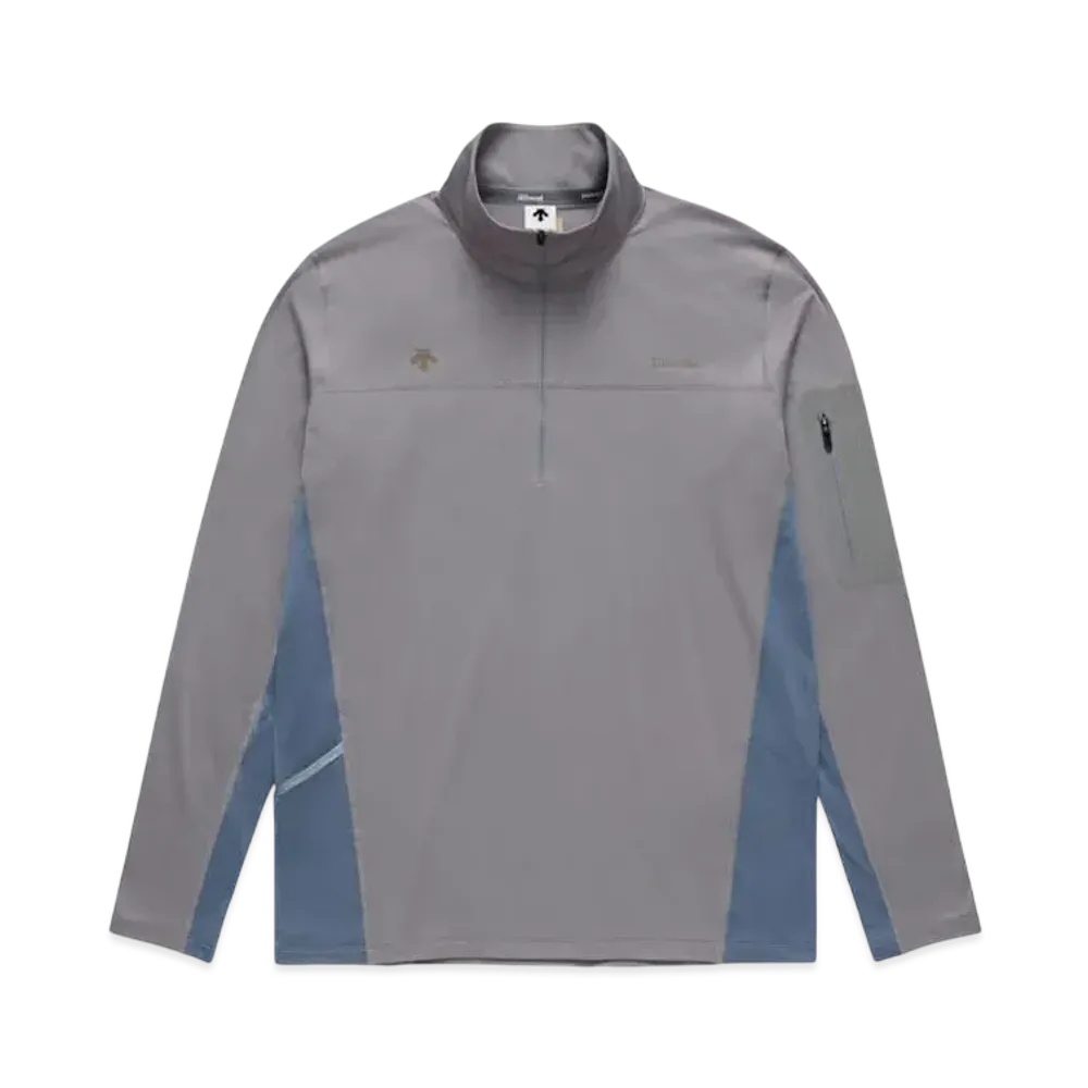 JJJJound x DESCENTE ALLTERRAIN Quarterzip "Gray"