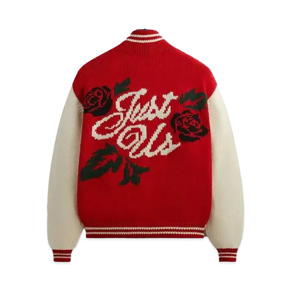 Kith Wyona Full Zip Varsity Sweater "Fame"