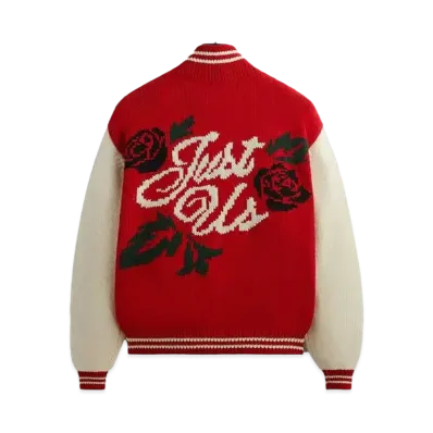 Kith Wyona Full Zip Varsity Sweater "Fame"
