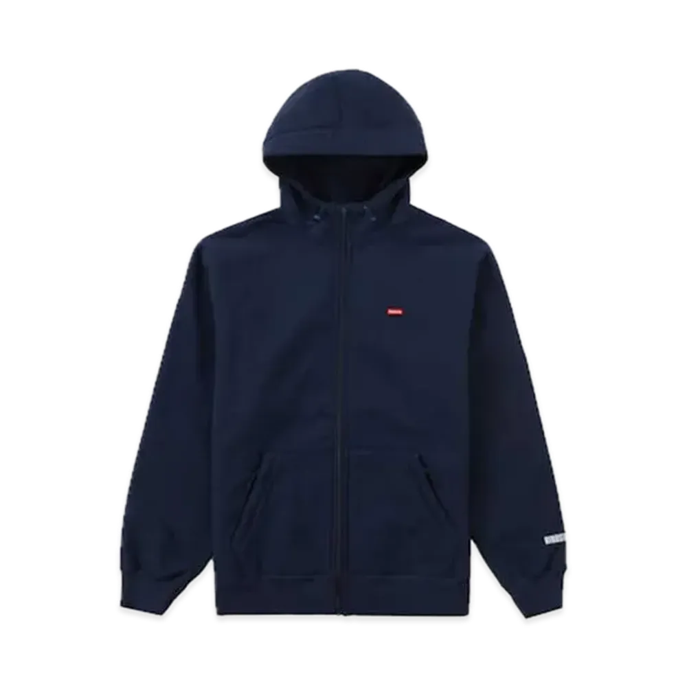 Supreme Windstopper Zip Up Hooded Sweatshirt "Navy" (21FW)