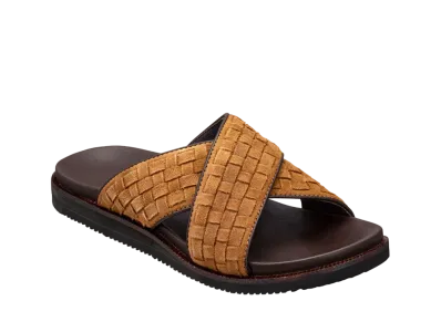 REGAL Sandal Calf Leather Suede Brown60DLAE