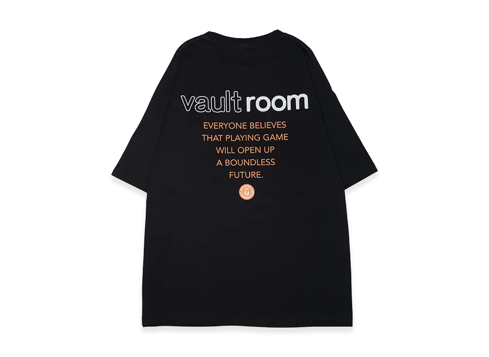VAULTROOM Typography Tee "Black"
