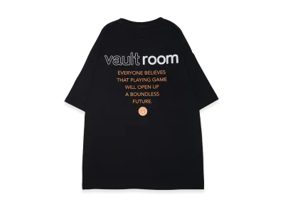 VAULTROOM Typography Tee "Black"