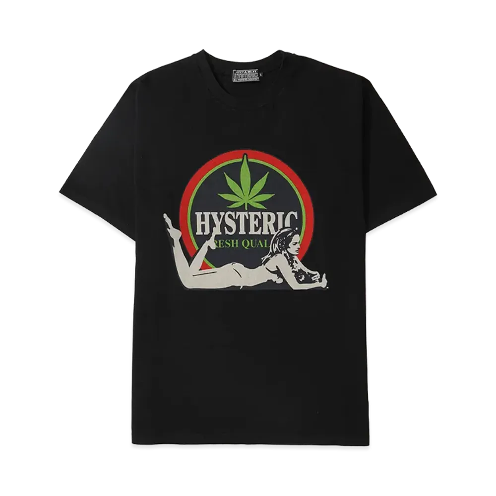 HYSTERIC GLAMOUR Fresh Quality T-Shirt "Black"