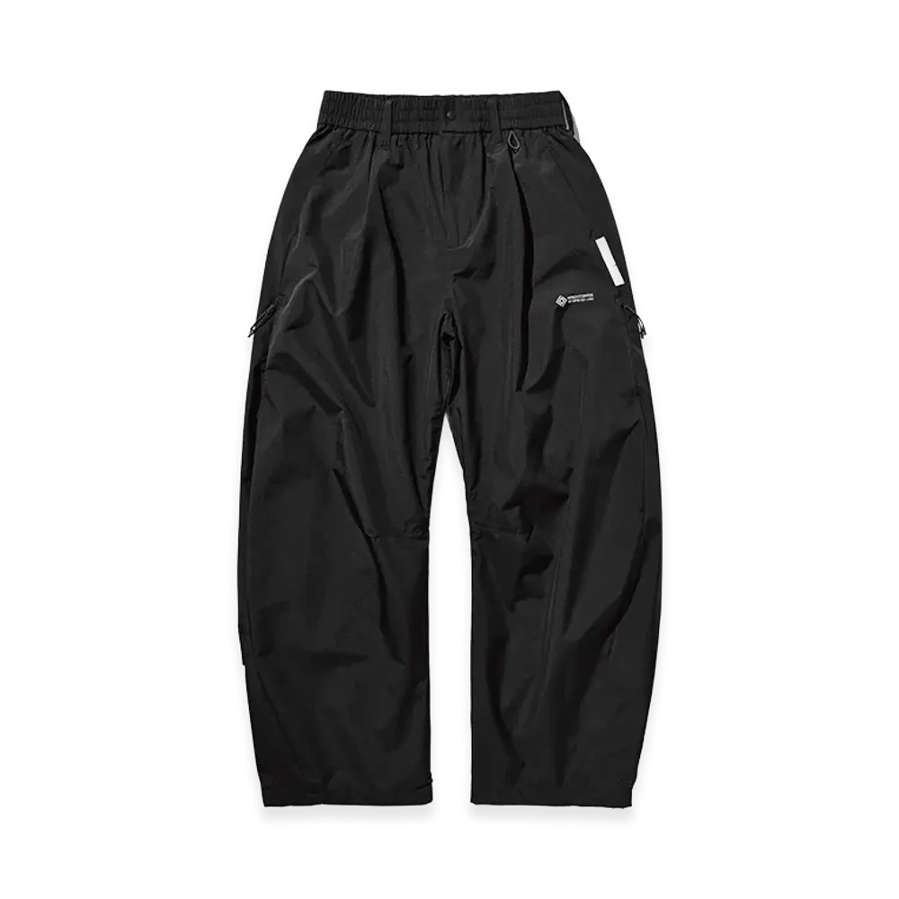CLESSTE x +PHENIX Windstopper By Gore-tex Labs City Barrel Leg Pants "Black"