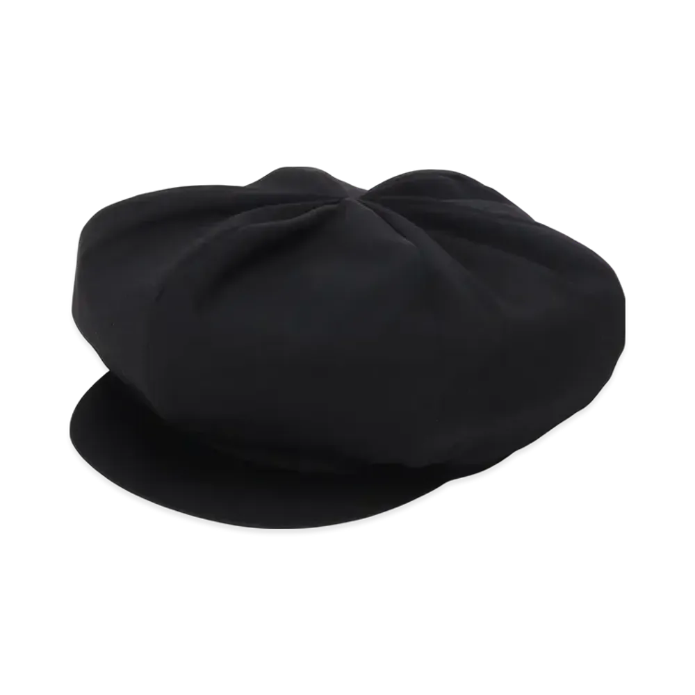 Yohji Yamamoto POUR HOMME Wool Gabardine Casquette "Black"