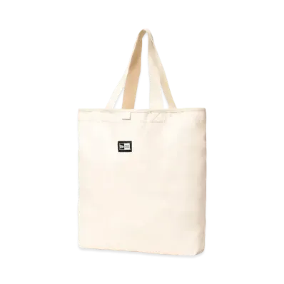 NEW ERA Light Tote Bag 14L Box Logo "Ivory"