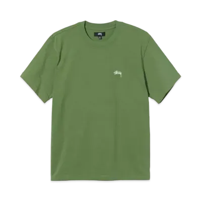 Stussy Stock Logo SS Crew "Green"
