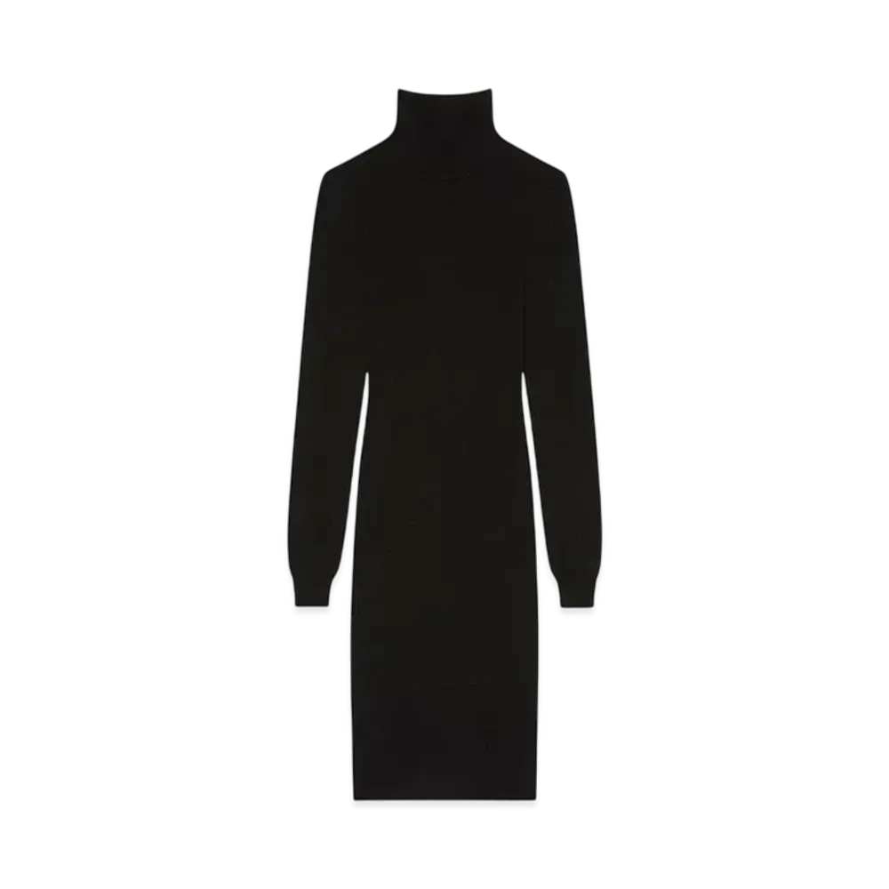GIVENCHY Dress In Cashmere Tied At The Back "Black"