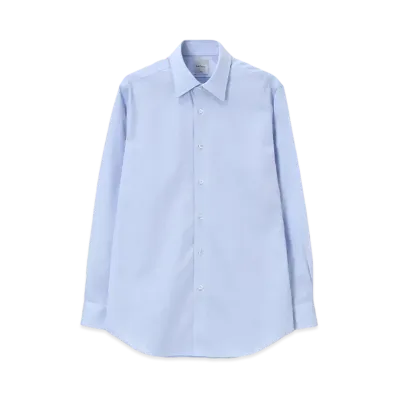 Paul Smith Woven Texture Solid Dress Shirt "LightBlue"