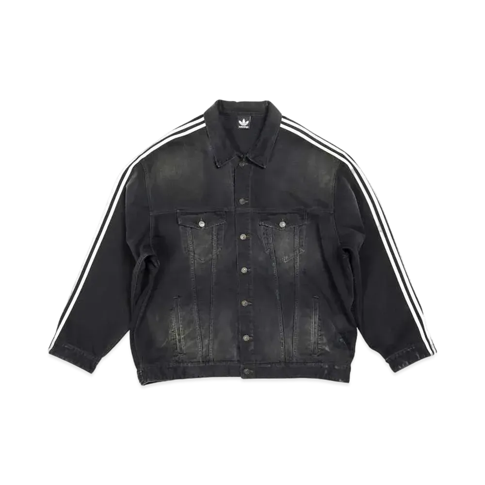 adidas BALENCIAGA Men's Oversized Jacket "Black"