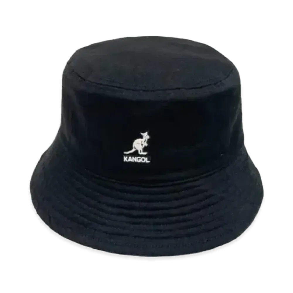 Kangol K HT Kangol Washed Bucket Hat "Black"