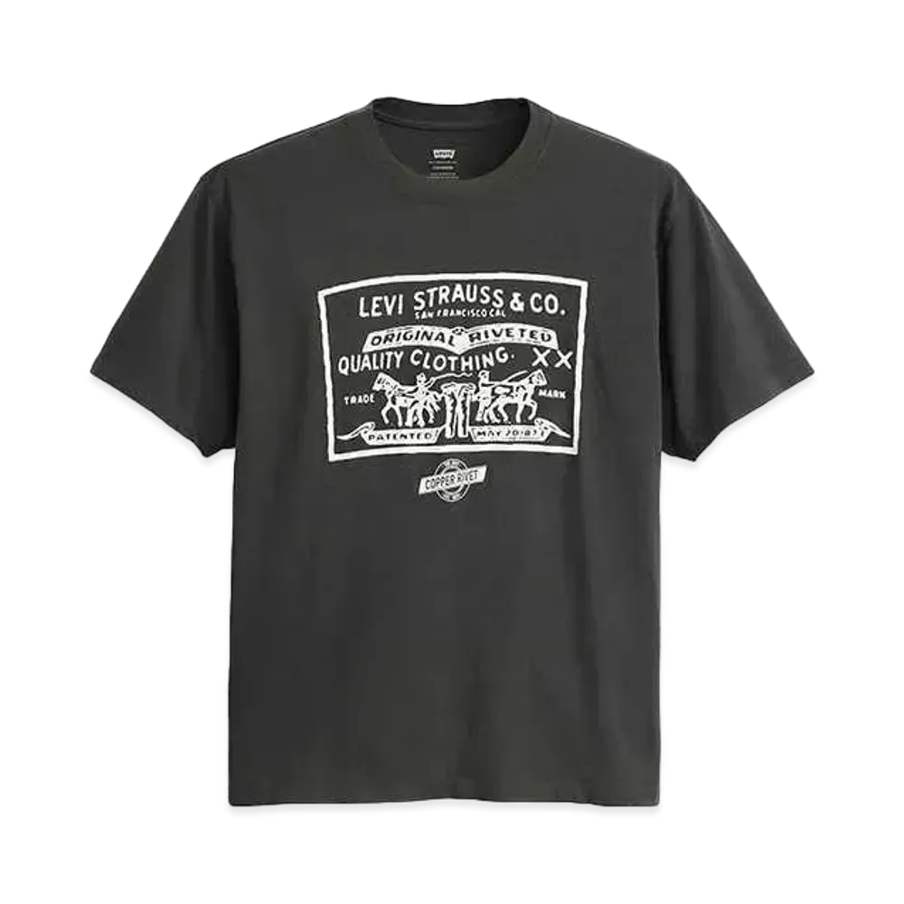 Levi's Garment Dye Cracked Print "Black"