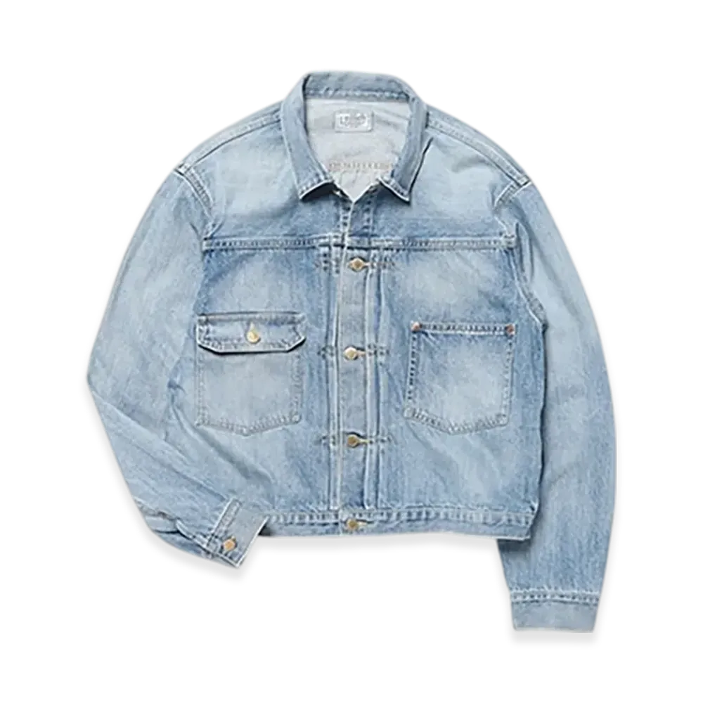 Unlikely Time Travel Trucker Jacket 1977Wash "Vintage Indigo"