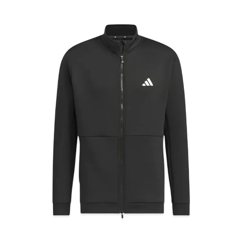adidas Cardboard Knit Back Logo Full Zip Jacket "Black"
