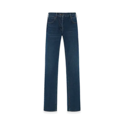 The Row Women's Bodhi Cotton Jeans "Indigo"