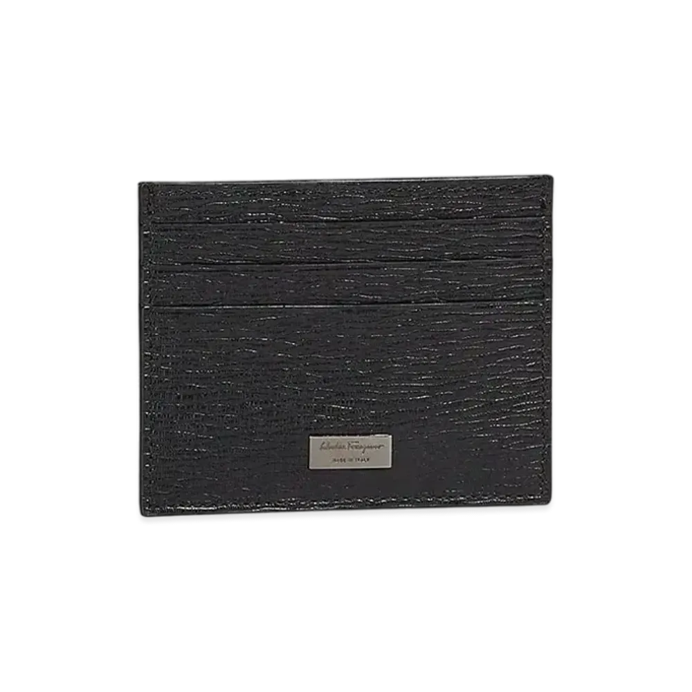 Salvatore Ferragamo Card Case "Black"
