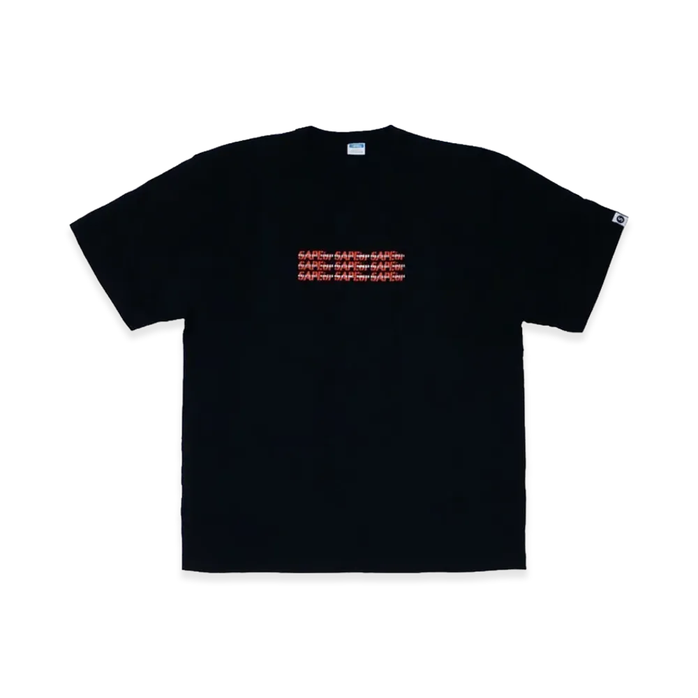 SAPEur x MASATOSHI HAMADA 9FACES S/S T-Shirt "Black"