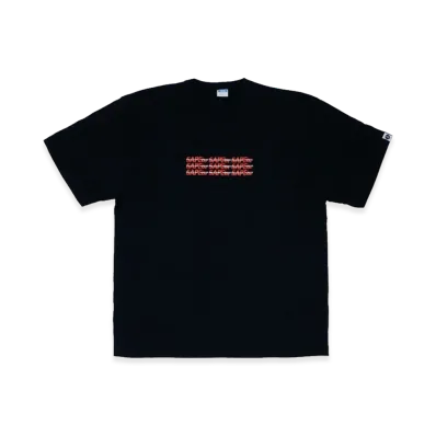 SAPEur x MASATOSHI HAMADA 9FACES S/S T-Shirt "Black"
