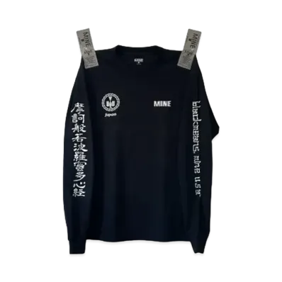 BLACKMEANS x MINE USA #01 L/S "Black"