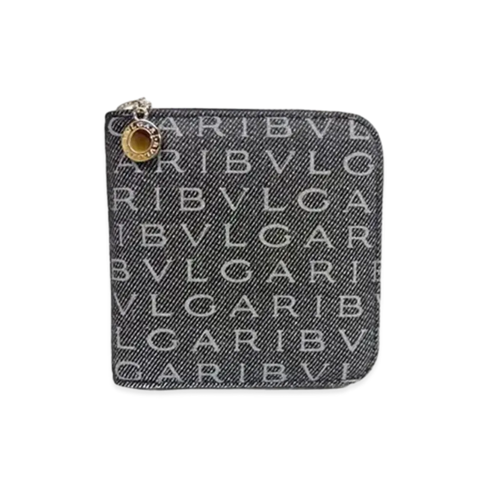 BVLGARI Logo Mania Mini Wallet
