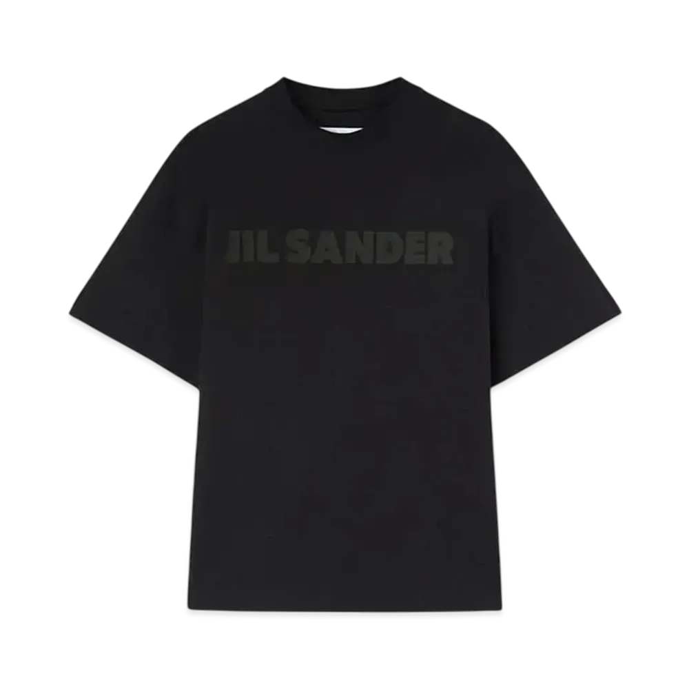 Jil Sander Women's Logo T-Shirt "Black"
