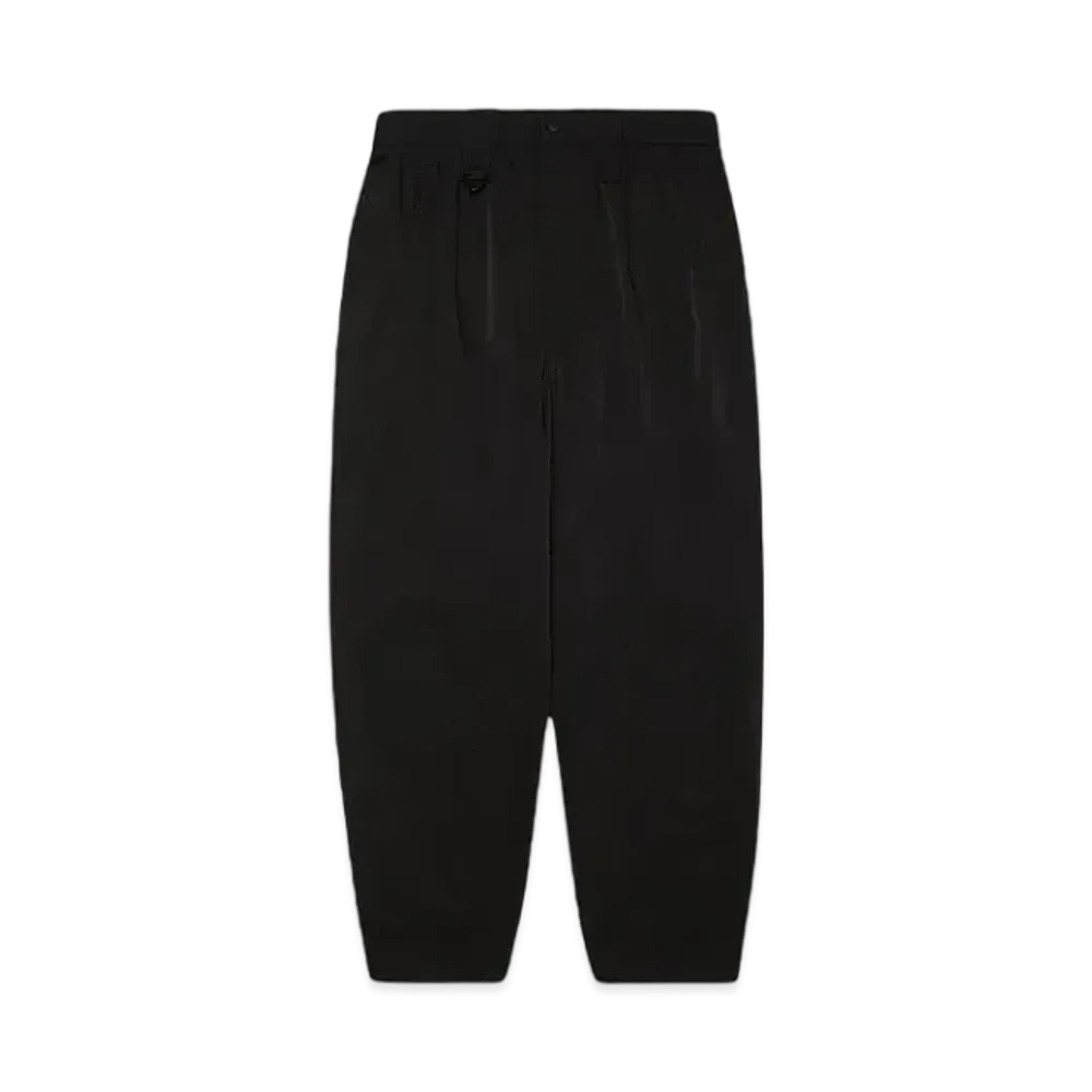 TAIGALIONA TWO TUCK WIDE TROUSERS "BLACK"