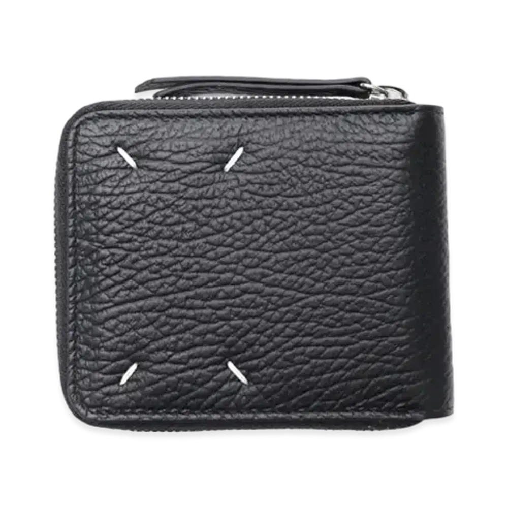 Maison Margiela Round Zip Wallet "Black"