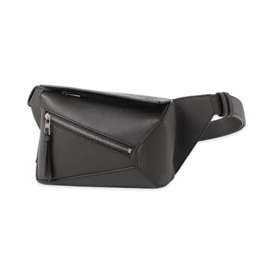 LOEWE Puzzle Edge Mini Bumbag "Dark Grey"