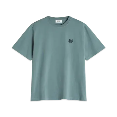Maison Kitsune Bold Fox Head Patch Comfort T-Shirt "Seine Blue"