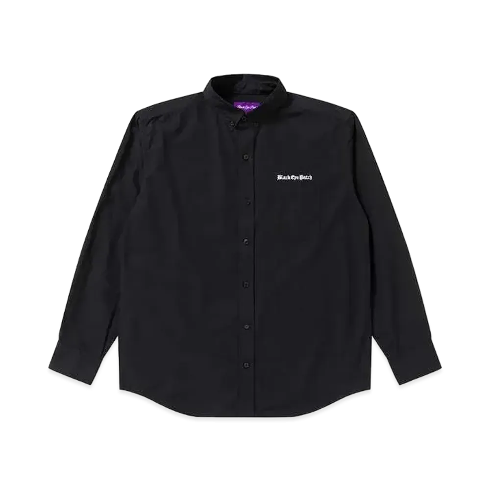 BlackEyePatch OE Logo Embroidered L/S Shirt "Black"