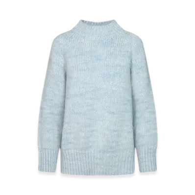Maison Margiela Women's Botanical Dye Sweater "Pale Blue"