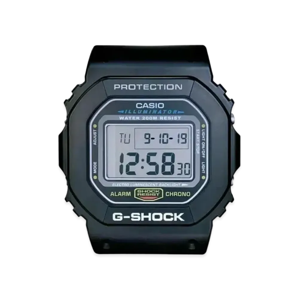 Casio G-Shock Wall Clock DW6500 - 12.5 x 11 in Resin