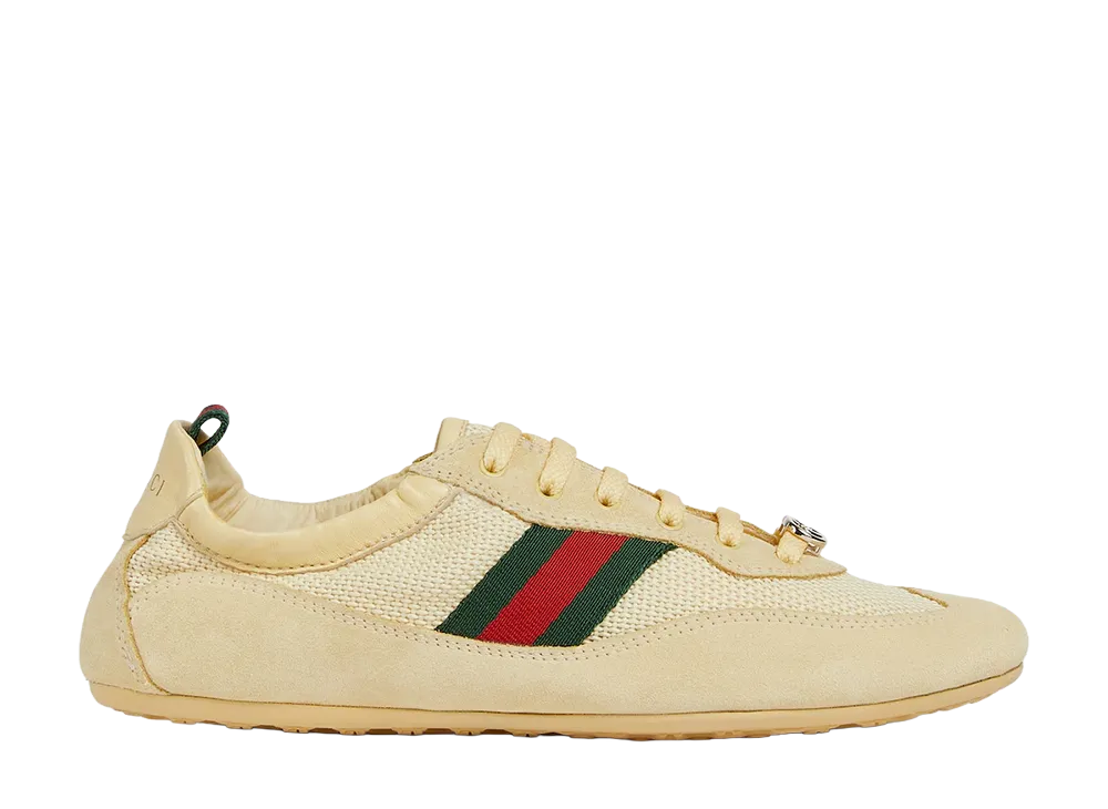 GUCCI Women's Shift Sneaker "Light Yellow"