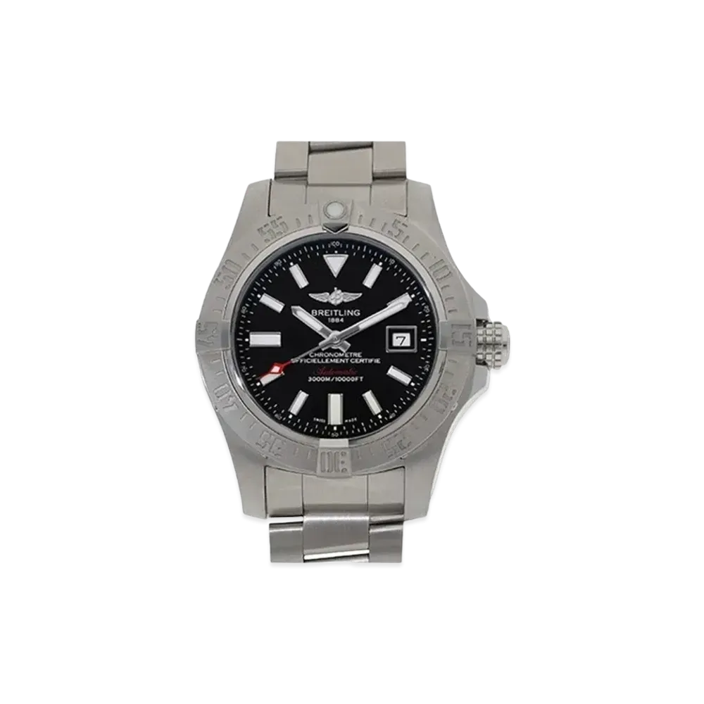 Breitling Avenger II Seawolf "Black/Stainless Steel"