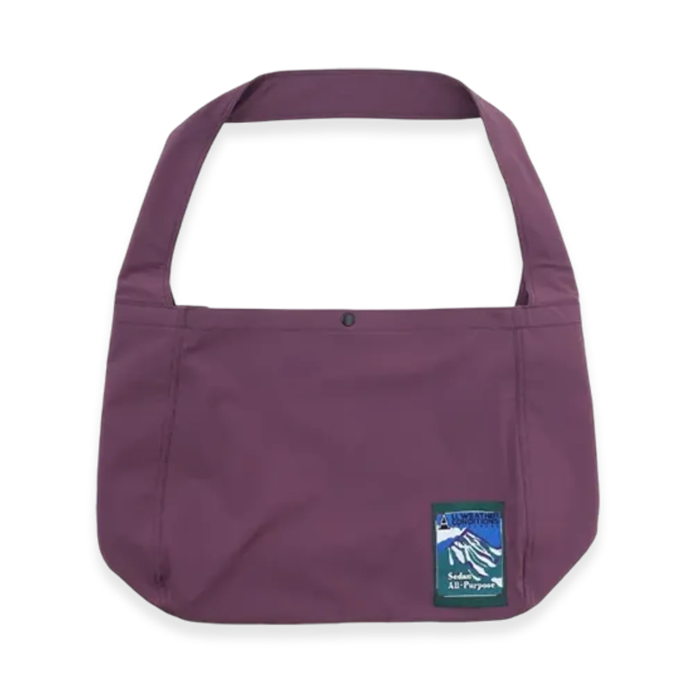 SEDAN ALL-PURPOSE Ripstop Shoulder Bag "Burgundy"