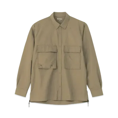 Goldwin Field Bench Nylon Shirt (Unisex) "Dessert Taupe"