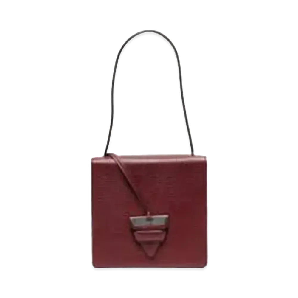 LOEWE Barcelona Shoulder Bag "Bordeaux"